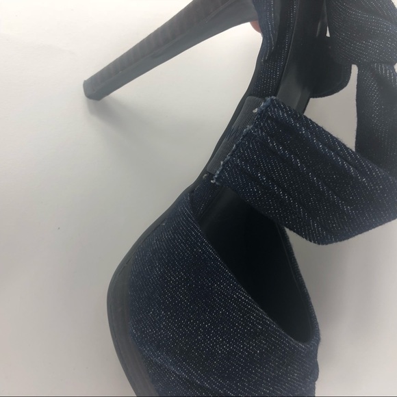 Jessica Simpson Erica Ankle Strap Platform Heels - Picture 8 of 8